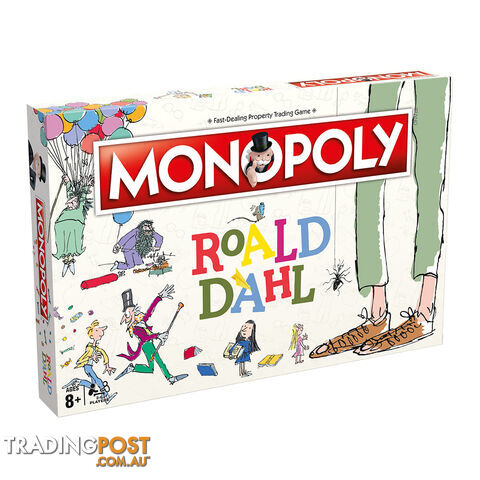 Monopoly: Roald Dahl Edition Board Game - Hasbro Gaming - Tabletop Board Game GTIN/EAN/UPC: 5053410003647