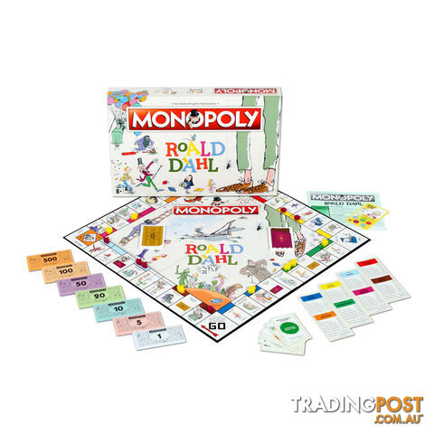 Monopoly: Roald Dahl Edition Board Game - Hasbro Gaming - Tabletop Board Game GTIN/EAN/UPC: 5053410003647 - photo 4 of 4
