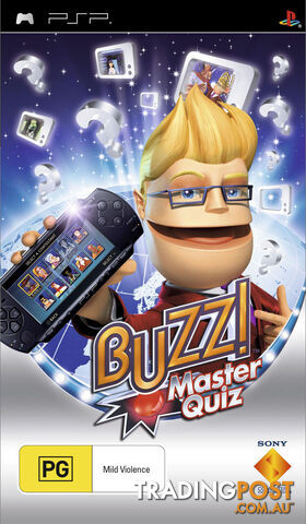 BUZZ! The Master Quiz [Pre-Owned] (PSP) - Sony Interactive Entertainment - P/O...