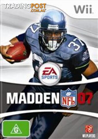 Madden NFL 07 (Wii) - Electronic Arts - Wii Software GTIN/EAN/UPC: 5030941053365 - photo 1 of 1