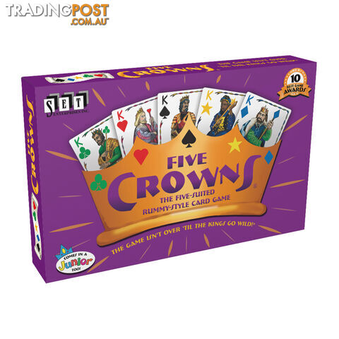 Five Crowns Card Game - Set Enterprises BG5CROWNS - Tabletop Card Game GTIN/EAN/UPC: 736396040015