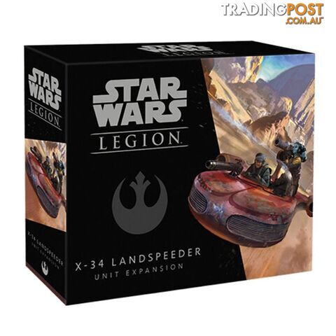 Star Wars: Legion X-34 Landspeeder Unit Expansion Board Game - Fantasy Flight Games - Tabletop Miniatures GTIN/EAN/UPC: 841333107079