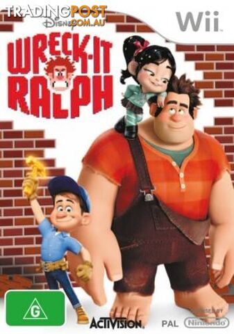 Wreck it Ralph [Pre-Owned] (Wii) - Activision - P/O Wii Software GTIN/EAN/UPC:...