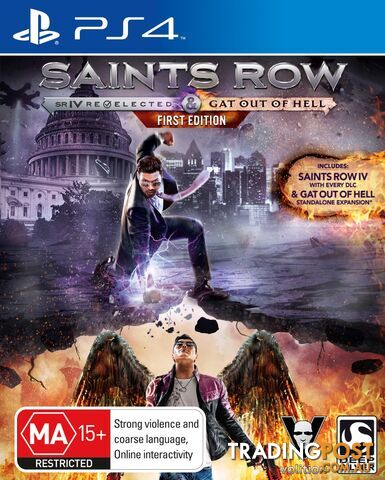 Saints Row IV: Re-Elected [Pre-Owned] (PS4) - Deep Silver - P/O PS4 Software GTIN/EAN/UPC: 4020628862183