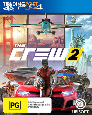 The Crew 2 [Pre-Owned] (PS4) - Ubisoft - P/O PS4 Software GTIN/EAN/UPC: 3307216024651