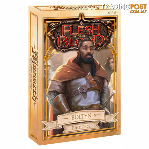 Flesh & Blood Monarch Boltyn Blitz Deck - Legend Story Studios - Tabletop Trading Cards GTIN/EAN/UPC: 9421905459358