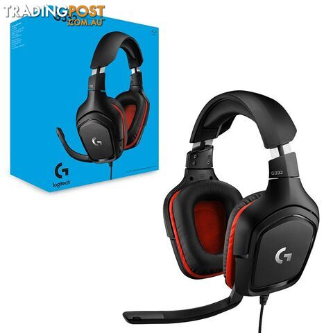 Logitech G332 Prodigy Wired Stereo Gaming Headset - Logitech - Headset GTIN/EAN/UPC: 097855149176