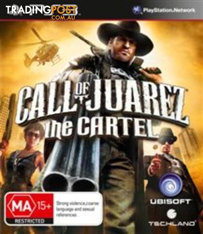 Call of Juarez: The Cartel [Pre-Owned] (PS3) - Ubisoft - Retro P/O PS3 Software...