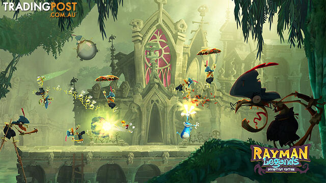 Rayman Legends Definitive Edition [Pre-Owned] (Switch) - Ubisoft - P/O Switch Software GTIN/EAN/UPC: 3307216014010 - photo 3 of 6