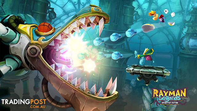 Rayman Legends Definitive Edition [Pre-Owned] (Switch) - Ubisoft - P/O Switch Software GTIN/EAN/UPC: 3307216014010 - photo 5 of 6