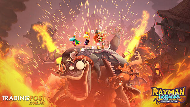 Rayman Legends Definitive Edition [Pre-Owned] (Switch) - Ubisoft - P/O Switch Software GTIN/EAN/UPC: 3307216014010 - photo 4 of 6