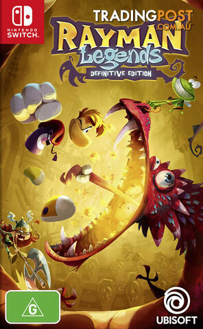 Rayman Legends Definitive Edition [Pre-Owned] (Switch) - Ubisoft - P/O Switch Software GTIN/EAN/UPC: 3307216014010