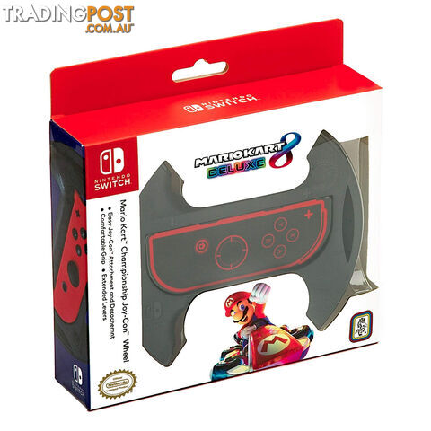 Mario Kart Championship Joy-Con Wheel Attachment for Nintendo Switch - RDS Industries - Switch Accessory GTIN/EAN/UPC: 663293109524