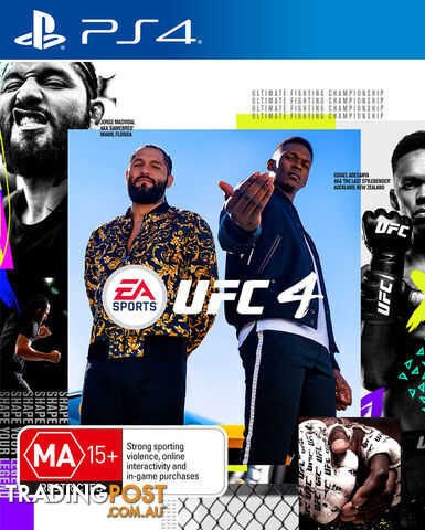 EA Sports UFC 4 [Pre-Owned] (PS4) - EA Sports - P/O PS4 Software GTIN/EAN/UPC: 5030944122495