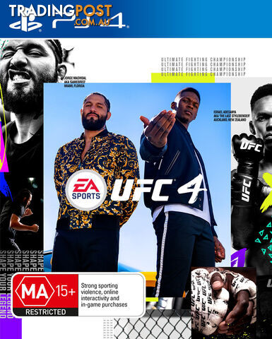 EA Sports UFC 4 [Pre-Owned] (PS4) - EA Sports - P/O PS4 Software GTIN/EAN/UPC: 5030944122495