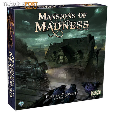 Mansions of Madness: Horrific Journeys Expansion Board Game - Fantasy Flight Games - Tabletop Board Game GTIN/EAN/UPC: 841333106898