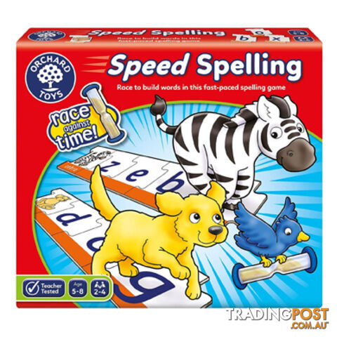 Speed Spelling Card Game - Orchard Toys - Tabletop Card Game GTIN/EAN/UPC: 5011863000996