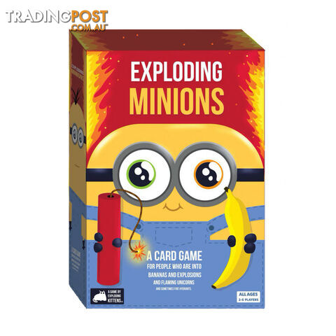 Exploding Minions Card Game - Exploding Kittens LLC - Tabletop Card Game GTIN/EAN/UPC: 852131006495