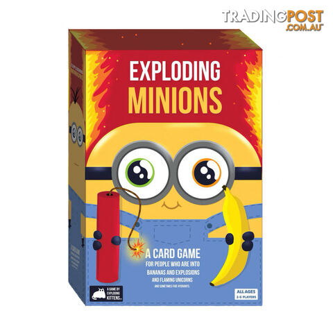 Exploding Minions Card Game - Exploding Kittens LLC - Tabletop Card Game GTIN/EAN/UPC: 852131006495