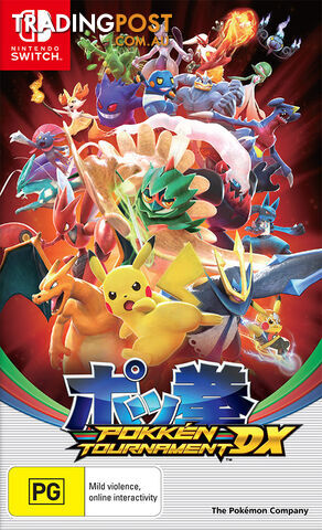 Pokken Tournament DX (Switch) - Nintendo SWTPOKTOUDX - Switch Software GTIN/EAN/UPC: 9318113986106