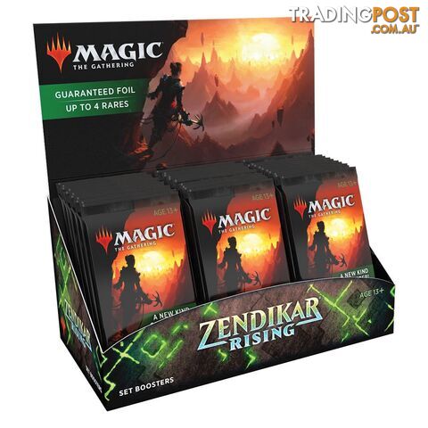 Magic the Gathering: Zendikar Rising Set Booster Box - Wizards of the Coast - Tabletop Trading Cards GTIN/EAN/UPC: 630509951529