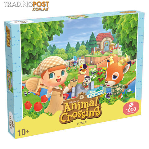 Animal Crossing 1000 Piece Jigsaw Puzzle - Winning Moves - Tabletop Jigsaw Puzzle GTIN/EAN/UPC: 5053410004699