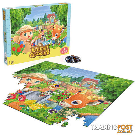 Animal Crossing 1000 Piece Jigsaw Puzzle - Winning Moves - Tabletop Jigsaw Puzzle GTIN/EAN/UPC: 5053410004699 - photo 2 of 2