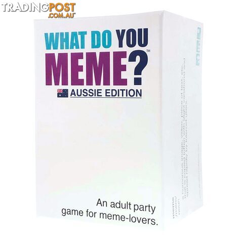 What Do You Meme? Aussie Edition Card Game - What Do You Meme LLC - Tabletop Card Game GTIN/EAN/UPC: 810816030111