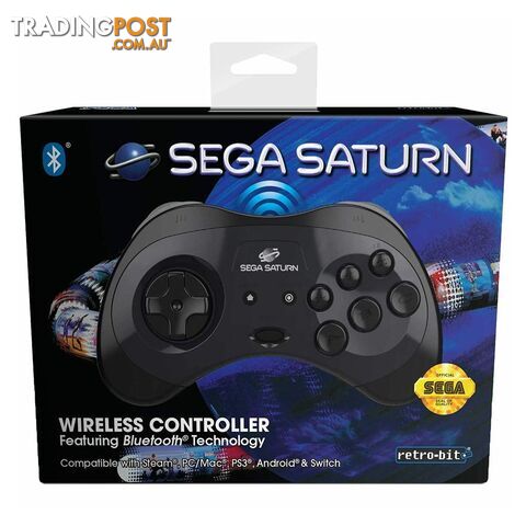 Retro-Bit Sega Saturn Bluetooth Arcade Controller for PC - Retro-bit - Retro Mega Drive Accessory GTIN/EAN/UPC: 7350002937044 - photo 2 of 2