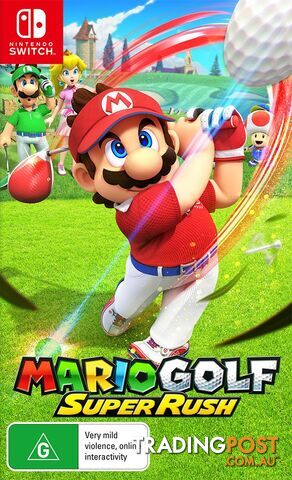 Mario Golf Super Rush (Switch) - Nintendo - Switch Software GTIN/EAN/UPC: 9318113987387