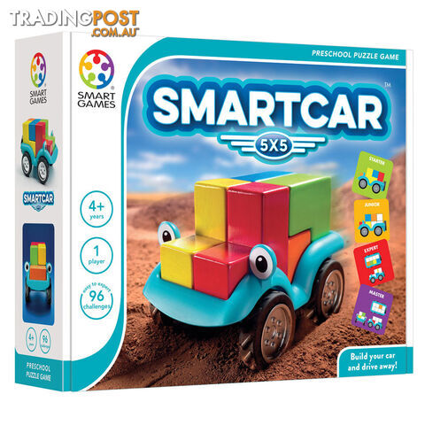 Smart Games Smartcar 5x5 Educational Toy - Smart Games - Toys Games & Puzzles GTIN/EAN/UPC: 5414301518365