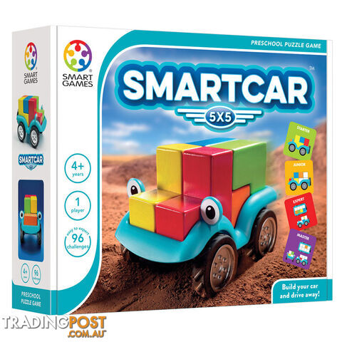 Smart Games Smartcar 5x5 Educational Toy - Smart Games - Toys Games & Puzzles GTIN/EAN/UPC: 5414301518365