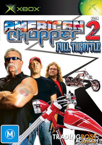 American Chopper 2: Full Throttle [Pre-Owned] (Xbox (Original)) - Retro Xbox Software GTIN/EAN/UPC: 9328878001785