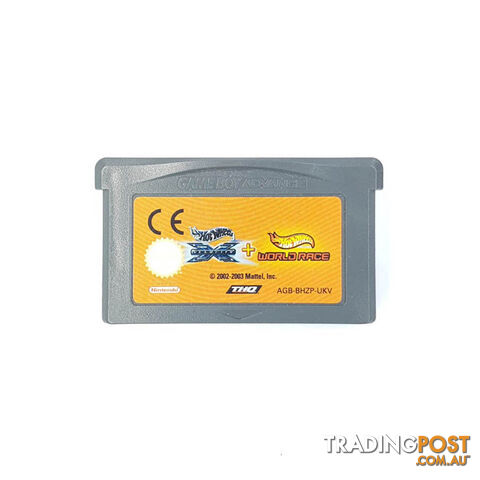 Hot Wheels Velocity X + Hot Wheels World Race [Pre-Owned] (Game Boy Advance) - MPN POGBA107 - Retro Game Boy/GBA - photo 1 of 1