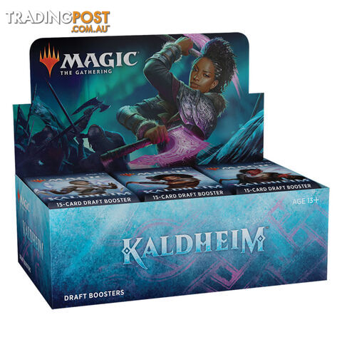 Magic the Gathering Kaldheim Draft Booster Box - Wizards of the Coast - Tabletop Trading Cards GTIN/EAN/UPC: 630509907625