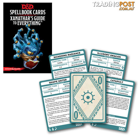 Dungeons & Dragons: Xanathar's Guide to Everything Spellbook Cards - Gale Force Nine - Tabletop Role Playing Game GTIN/EAN/UPC: 9780786966530