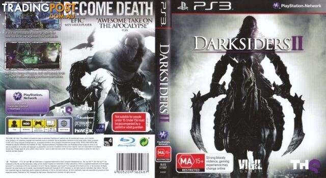 Darksiders II [Pre-Owned] (PS3) - THQ - Retro P/O PS3 Software GTIN/EAN/UPC: 4005209162487 - photo 2 of 7