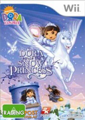 Dora the Explorer: Dora Saves the Snow Princess [Pre-Owned] (Wii) - 2K Play -...