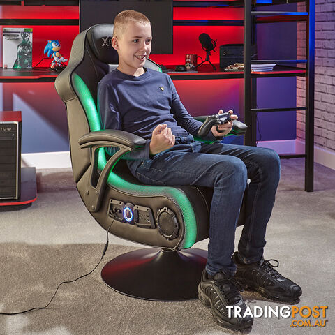 X-Rocker GP Rainstorm SMD RGB 2.1 Gaming Chair - X Rocker - Gaming Chair GTIN/EAN/UPC: 094338210514 - photo 3 of 10