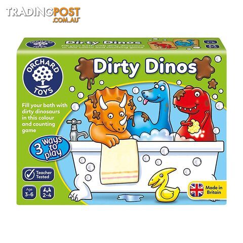Orchard Toys Dirty Dino's Board Game - Orchard Toys - Tabletop Board Game GTIN/EAN/UPC: 5011863100047