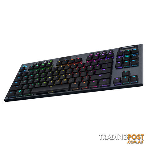 Logitech G915 TKL Lightspeed Wireless GL Clicky RGB Mechanical Gaming Keyboard - Logitech - PC Accessory GTIN/EAN/UPC: 097855155856 - photo 5 of 7
