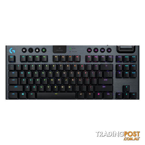 Logitech G915 TKL Lightspeed Wireless GL Clicky RGB Mechanical Gaming Keyboard - Logitech - PC Accessory GTIN/EAN/UPC: 097855155856 - photo 2 of 7