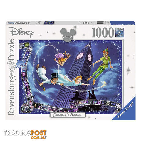 Ravensburger Disney Moments Peter Pan 1953, 1000 Piece Jigsaw Puzzle - Ravensburger - Tabletop Jigsaw Puzzle GTIN/EAN/UPC: 4005556197439