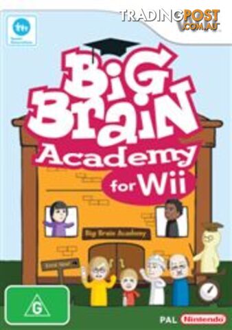 Big Brain Academy [Pre-Owned] (Wii) - Nintendo - P/O Wii Software GTIN/EAN/UPC: 045496900175