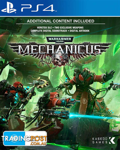Warhammer 40,000 Mechanicus (PS4) - Kalypso Media - PS4 Software GTIN/EAN/UPC: 4260458362365