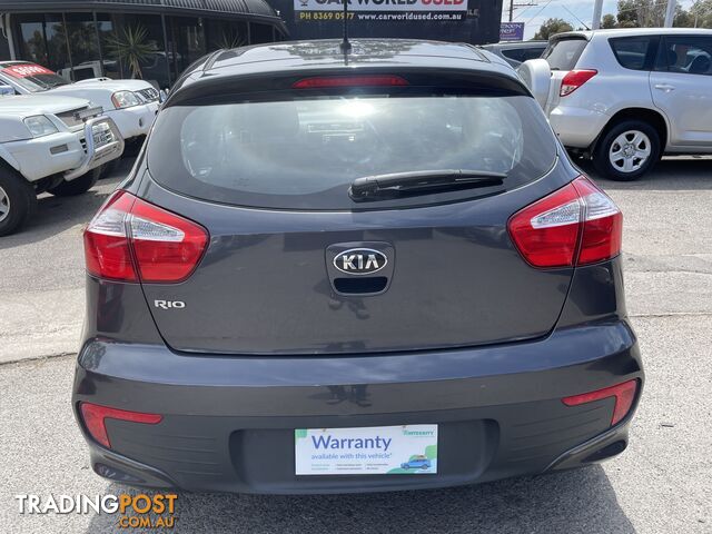 2015 Kia Rio UB S Hatchback Automatic