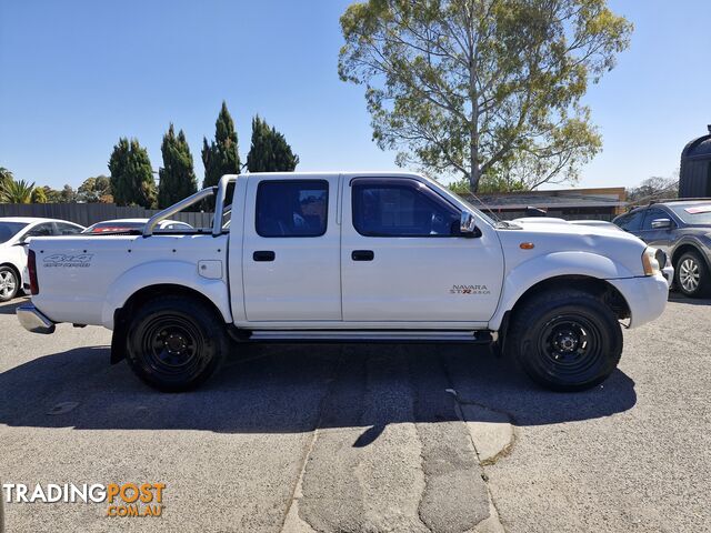 2012 Nissan Navara D22 ST-R 4X4 Ute Manual