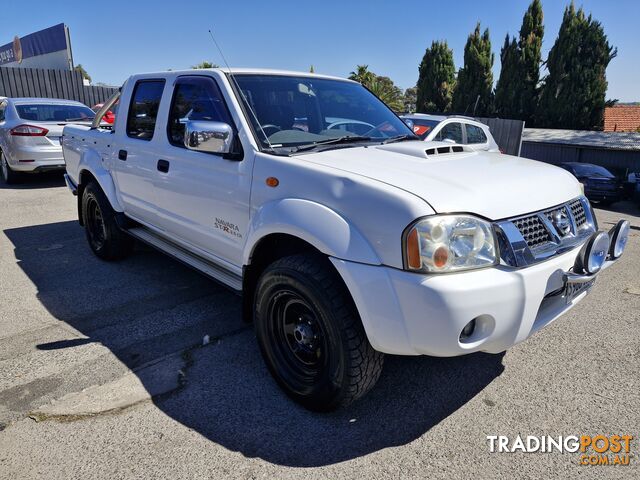 2012 Nissan Navara D22 ST-R 4X4 Ute Manual