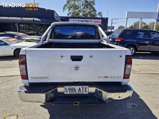 2012 Nissan Navara D22 ST-R 4X4 Ute Manual