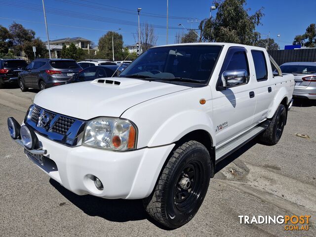 2012 Nissan Navara D22 ST-R 4X4 Ute Manual